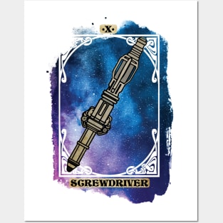 Whovian Tarot: Screwdriver Posters and Art